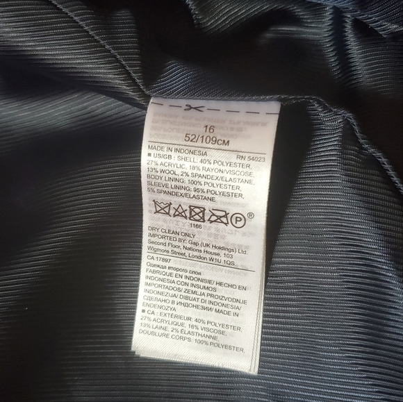 BANANA REPUBLIC WOMEN'S TWEED BLAZER SIZE 16 !!OFFERS WELCOME!! - Picture 5 of 5